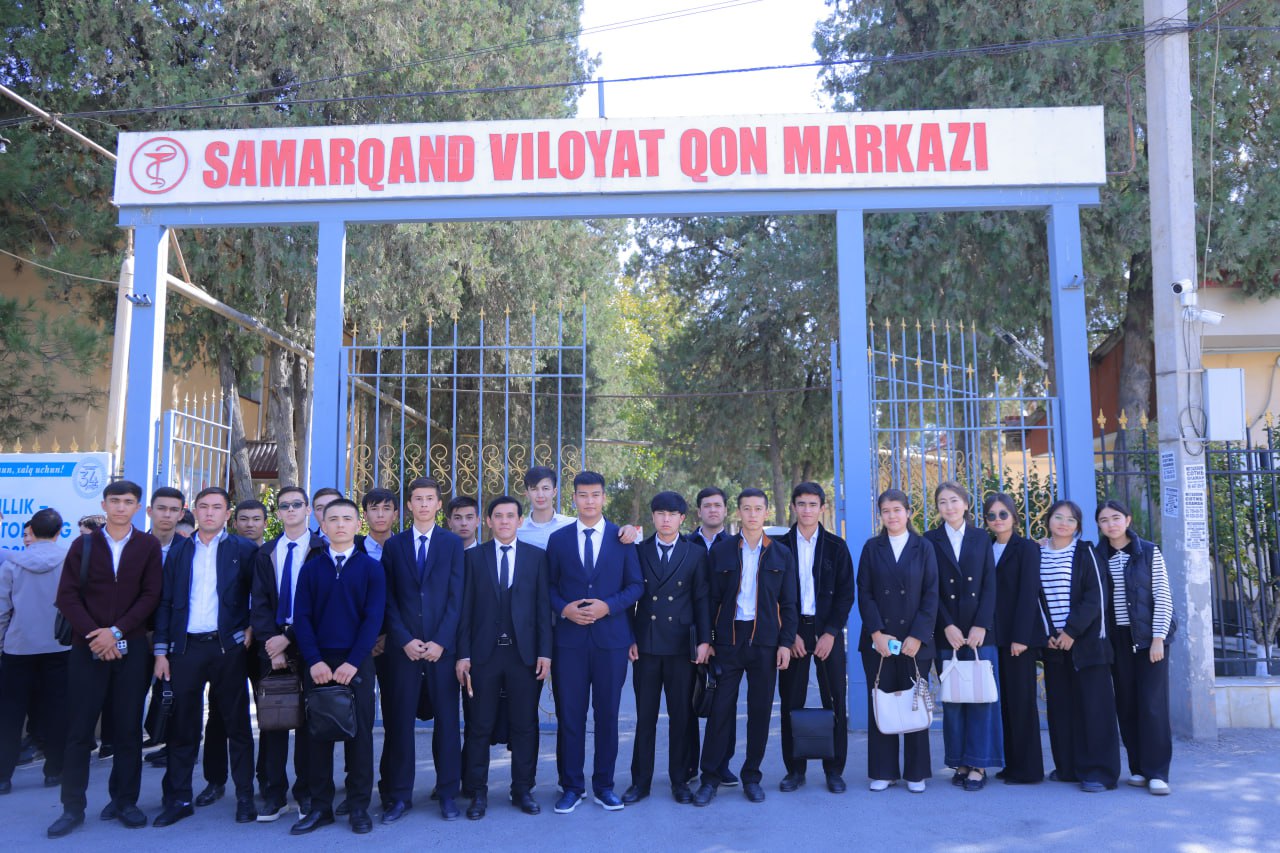 Samarqand iqtisodiyot va servis instituti talabalari “Men donorman” aksiyasida ishtirok etishdi