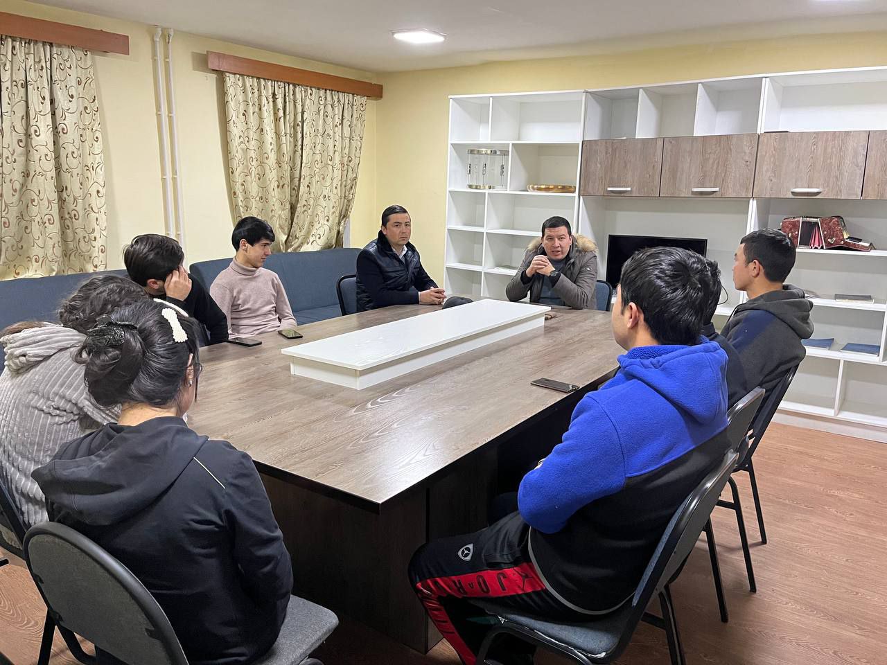 TTJ da yashovchi talabalar holidan xabar olindi.