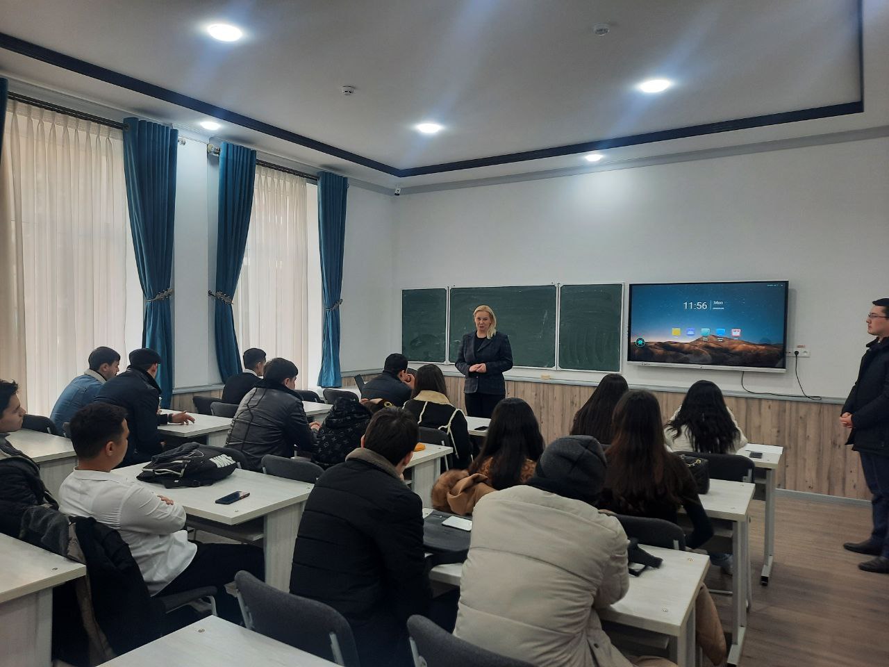 Institutimizga Reikartz Hotel Group korporativ madaniyat menejeri tashrif buyurdi