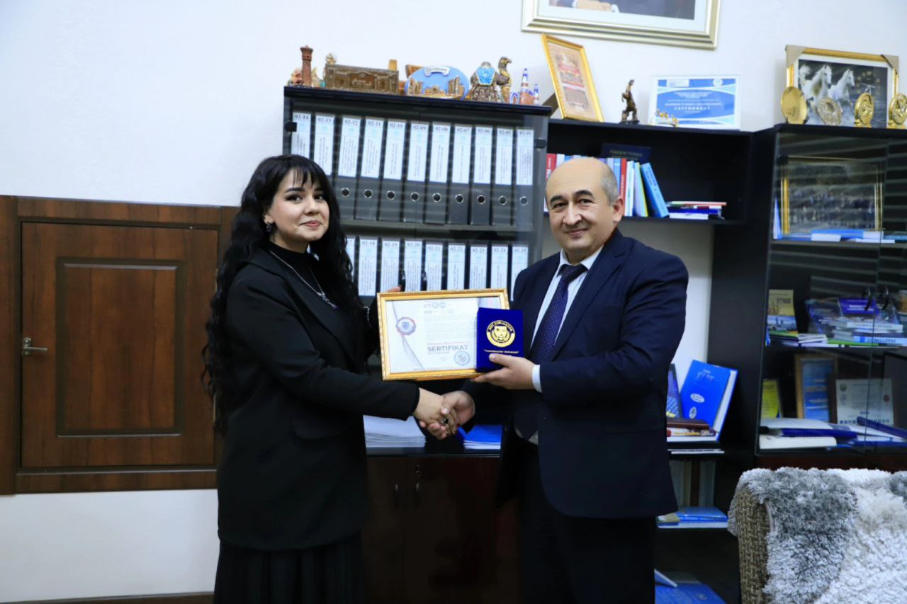 "Real iqtisodiyot" kafedrasining assistenti Mirzayeva Shirin Nodirovna MDH miqyosida tashkil etilgan xalqaro ilmiy-...