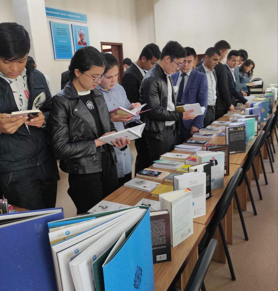  "Kitobxonlik haftaligi" davom etadi.