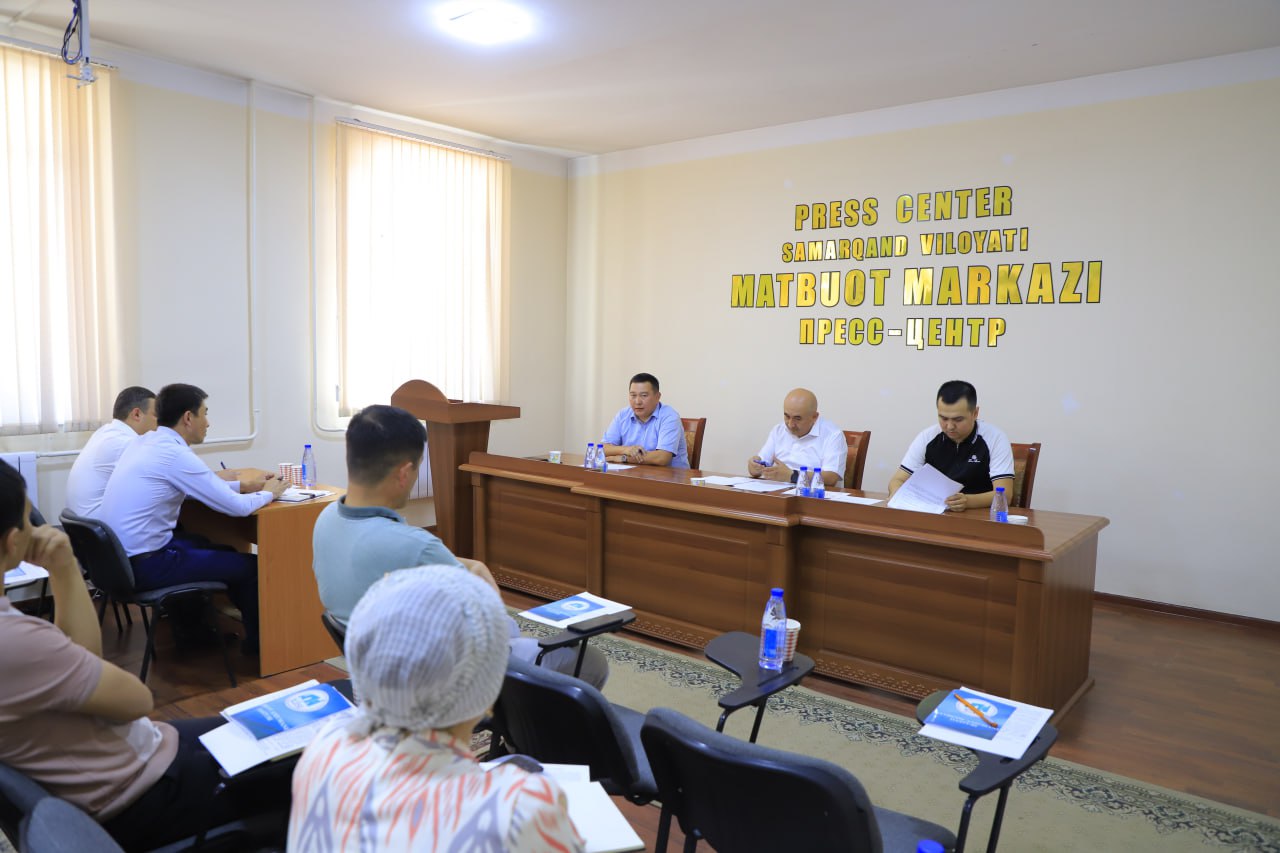 "Qabul-2023" mavzusida matbuot anjumani bo'lib o'tdi