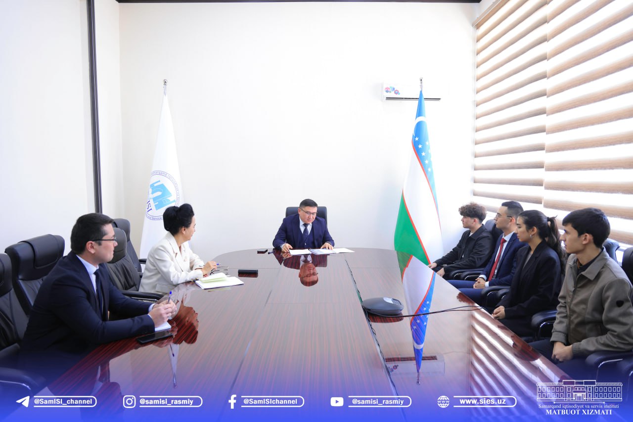 Samarqand iqtisodiyot va servis institutining 5 nafar iqtidorli talabasi Germaniyada talaba almashinuvi dasturi asosida 1 sem...