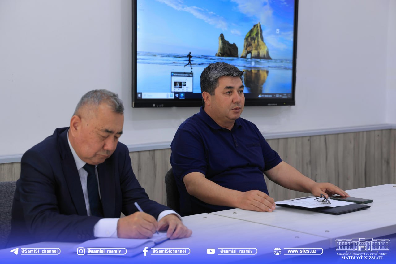 Kafedralar professor-o'qituvchilari ishtirokida "Biz korrupsiyaga qarshimiz" mavzusida davra suhbatlari davom...