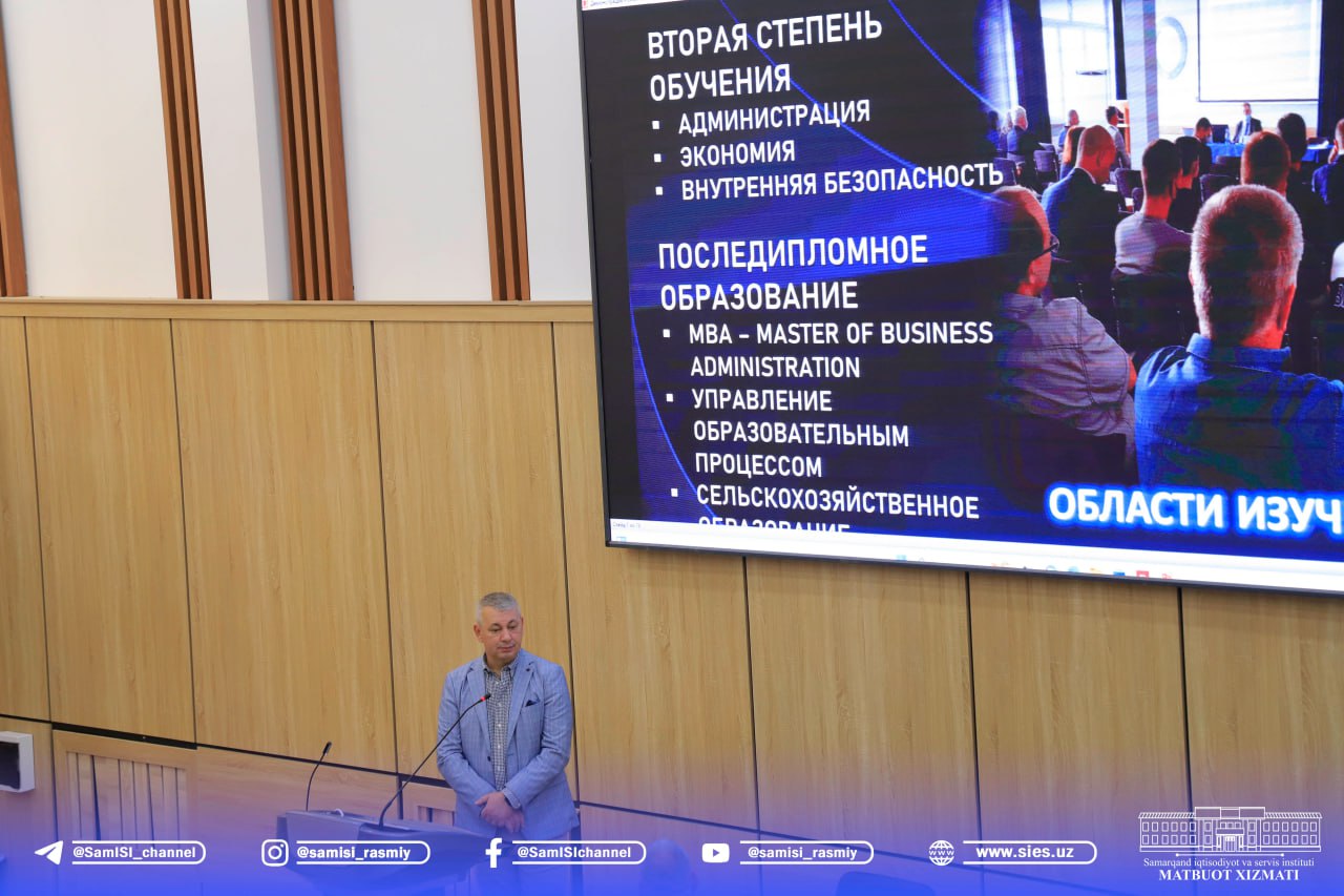 Navbatdagi xorijiy professor-o'qituvchilar Samarqand iqtisodiyot va servis institutida