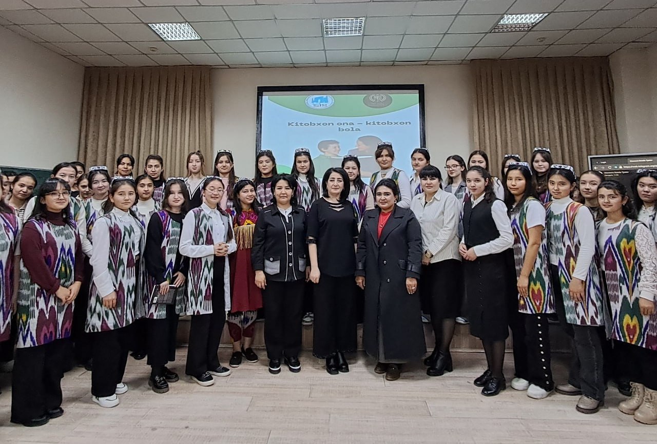 Kitob o'qishni targ'ib qilish bo'yicha tadbir o'tkazildi.