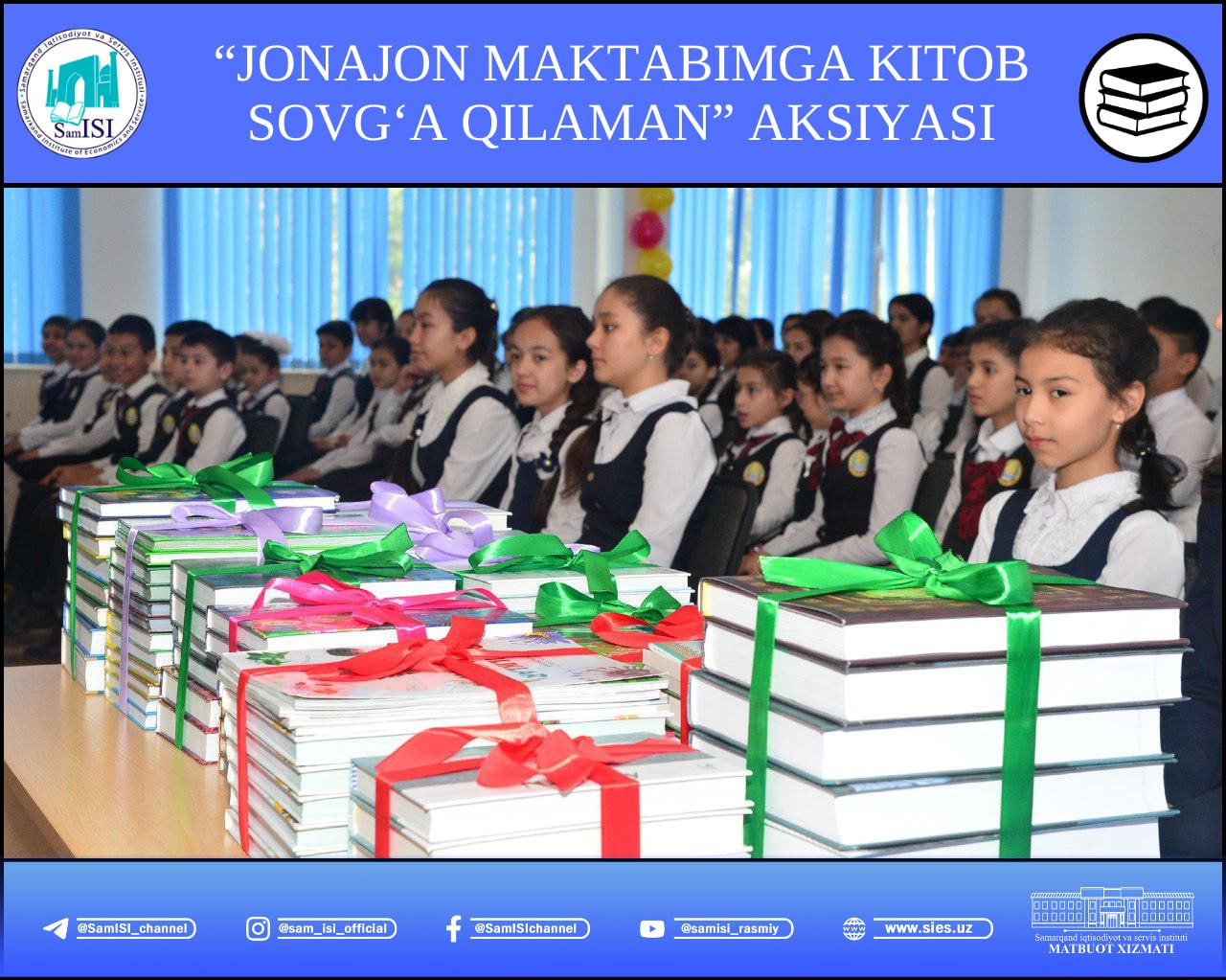 Samarqand iqtisodiyot va servis institutida yana bir oʻziga xos chellenj! 