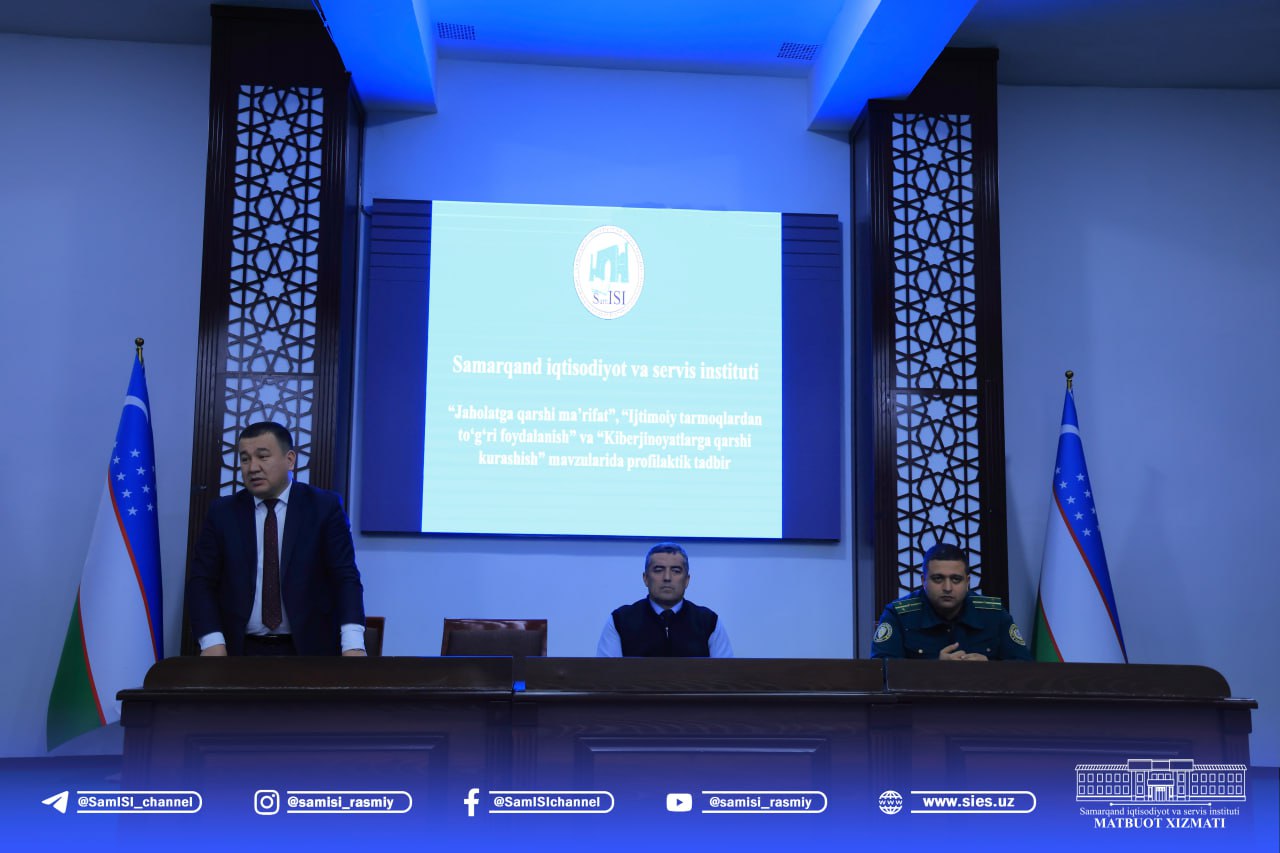 "Jaholatga qarshi ma’rifat", "Ijtimoiy tarmoqlardan to‘g‘ri foydalanish" va "Kiberjinoyatlarga qarsh...