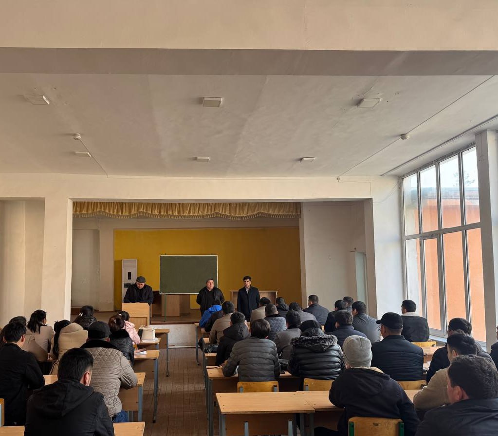 Sirtqi ta'lim boʻlimida uchrashuv boʻlib oʻtdi