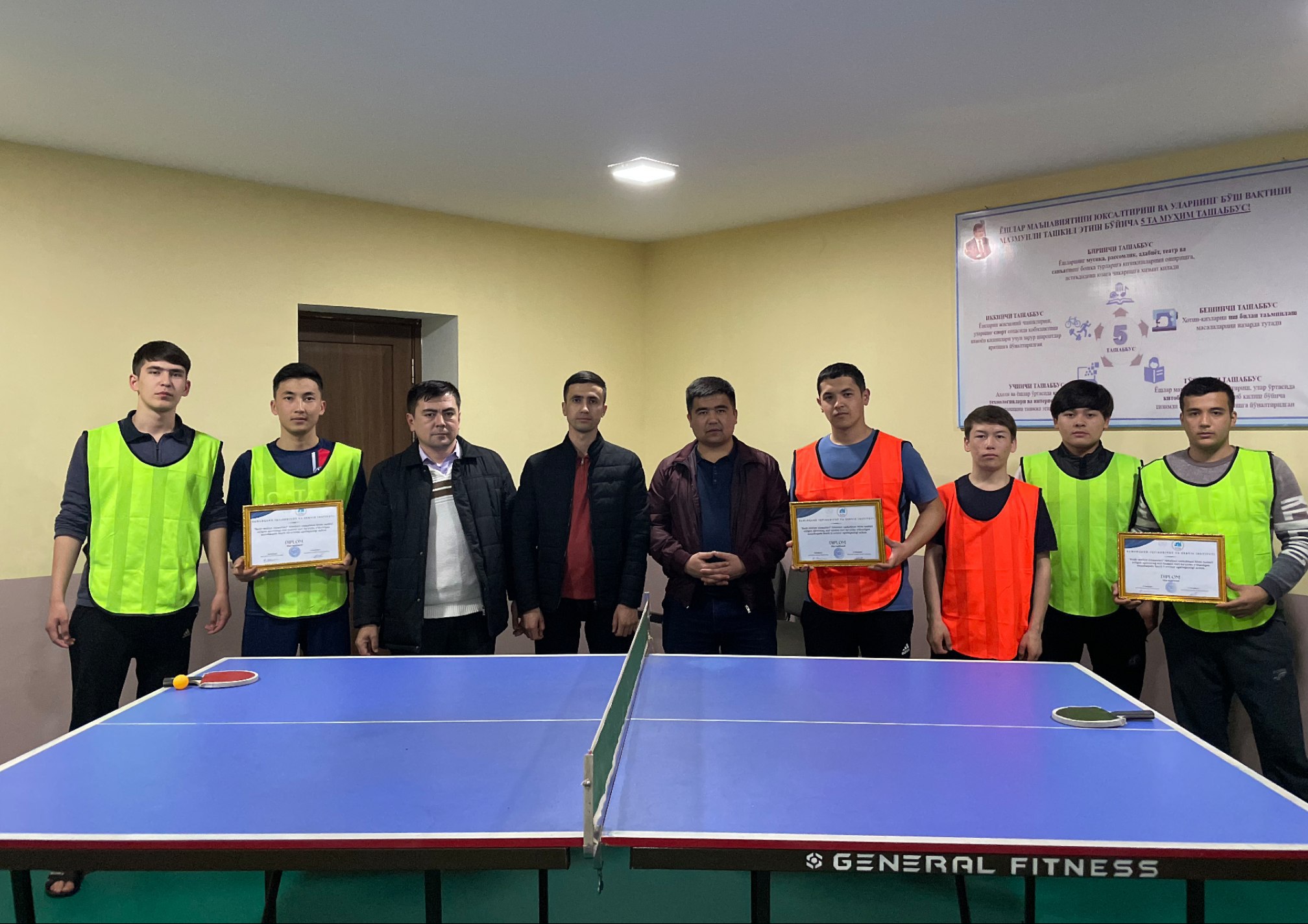 Servis fakulteti talabalari o'rtasida stol tennisi musobaqasi tashkil etildi