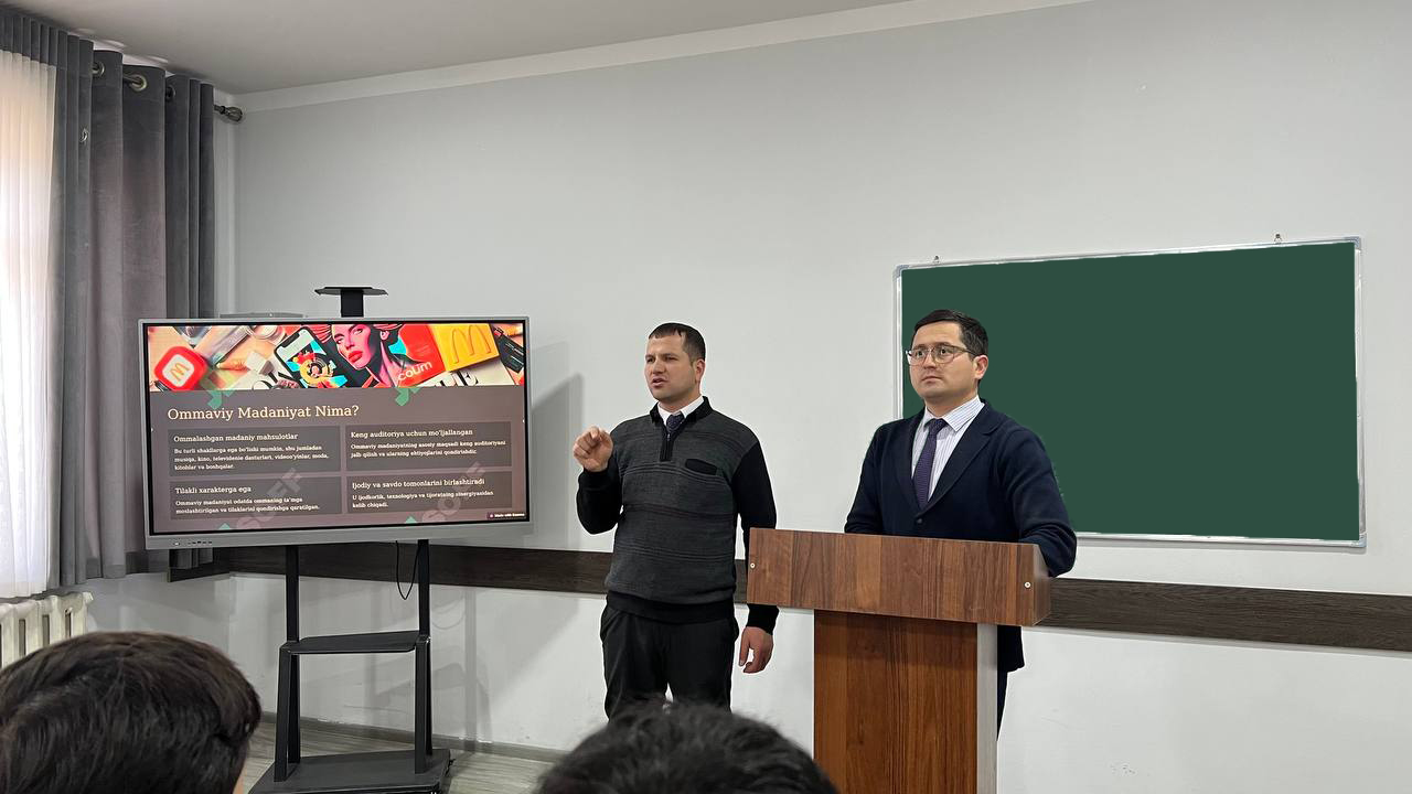 Davra suhbati: ommaviy madaniyat va uning yoshlar ongiga ta'siri