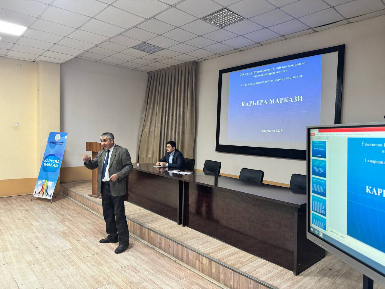 "Yozgi amaliyot va karyeraning boshlanishi" va "Ijtimoiy taraqqiyot uchun" mavzularida davra suhbati boʻl...