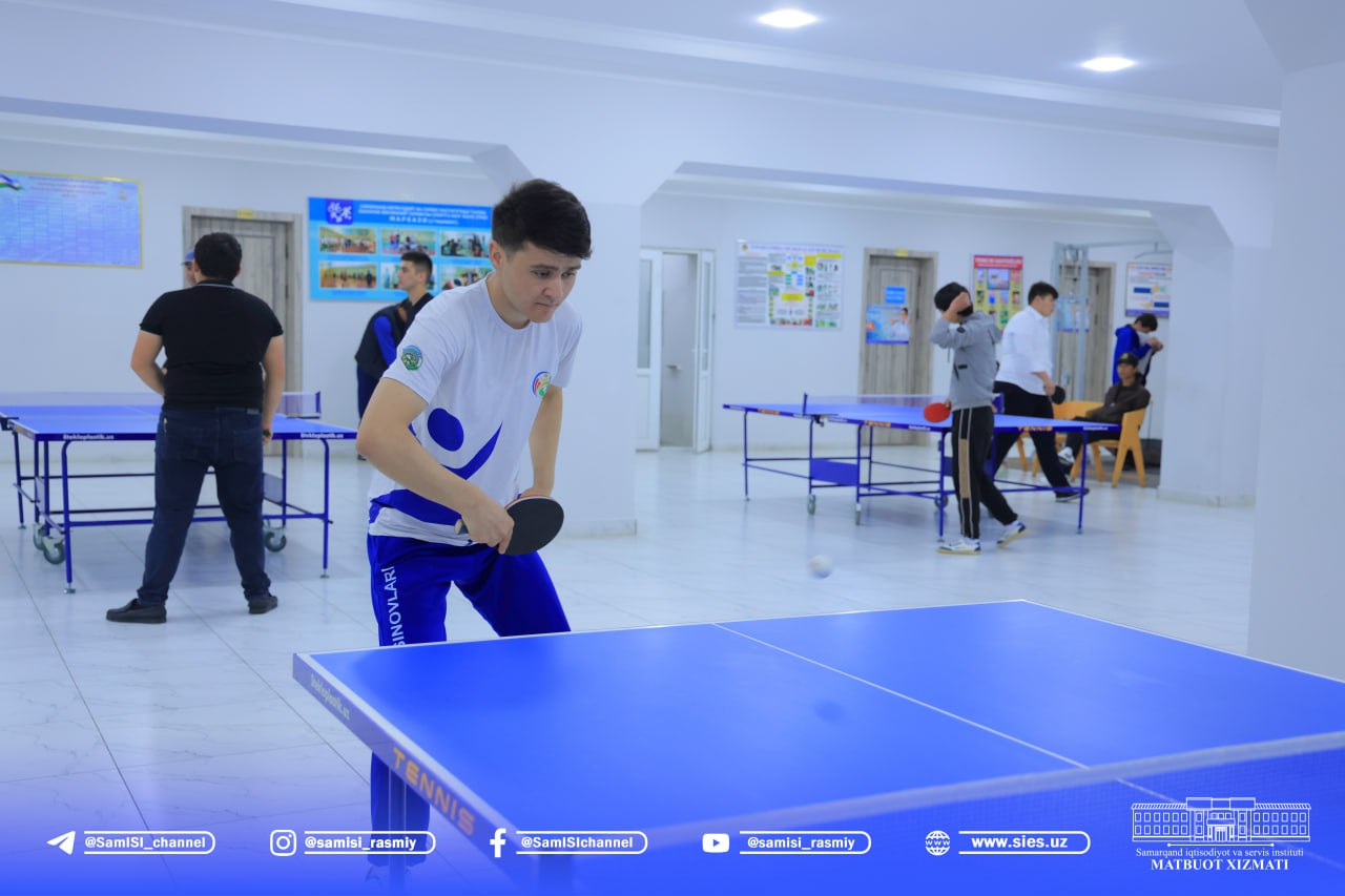 Stol tennisining jamoaviy turi boʻyicha "Rektor kubogi" gʻoliblari aniqlandi!