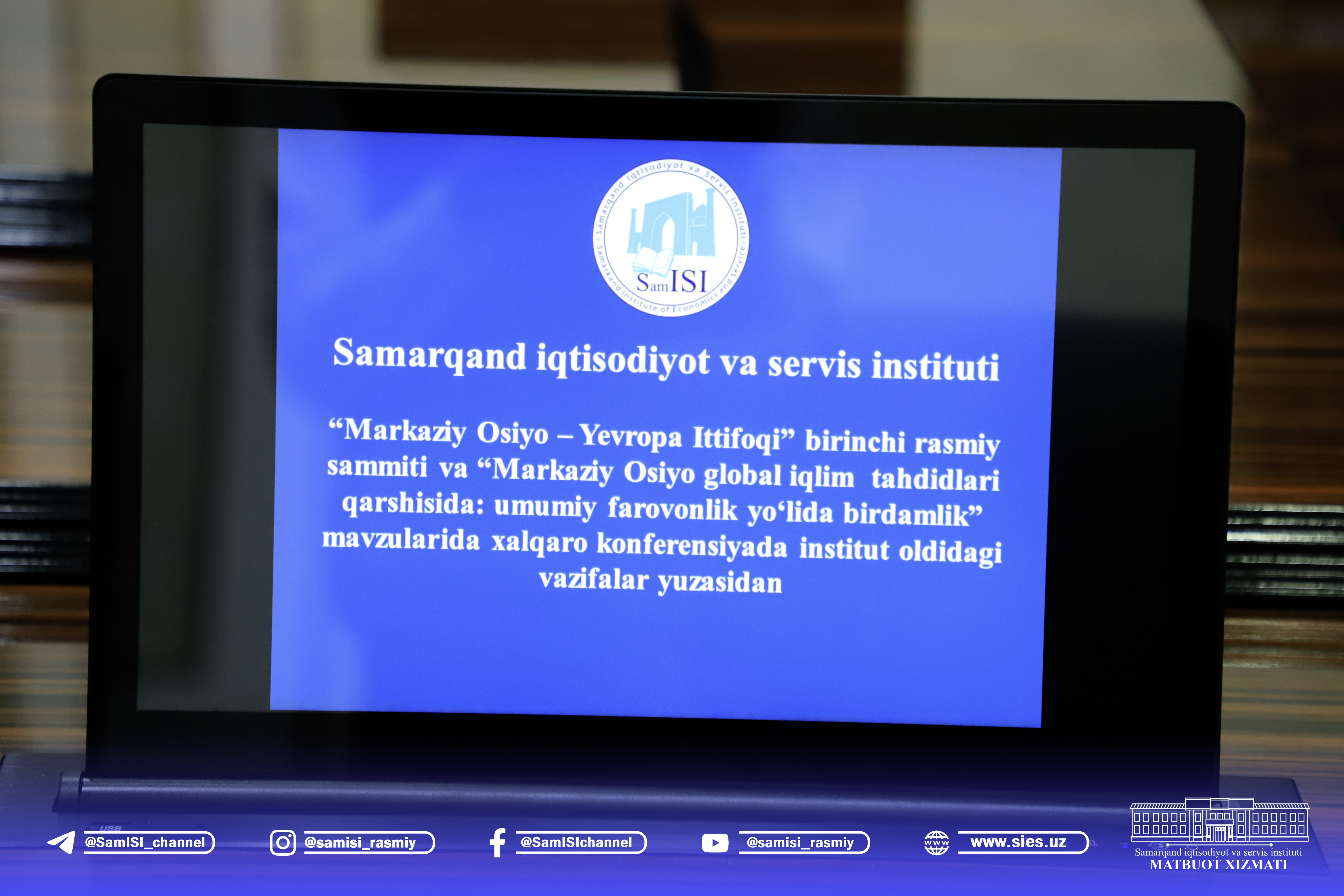 Xalqaro konferensiya doirasida institut oldidagi muhim vazifalar muhokama qilindi