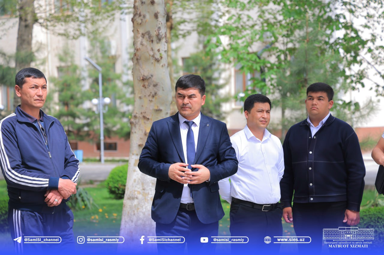 Samarqand iqtisodiyot va servis institutida jamoatchilik asosida yaratilgan "Sport targ'ibotchilari" guruhi o&...