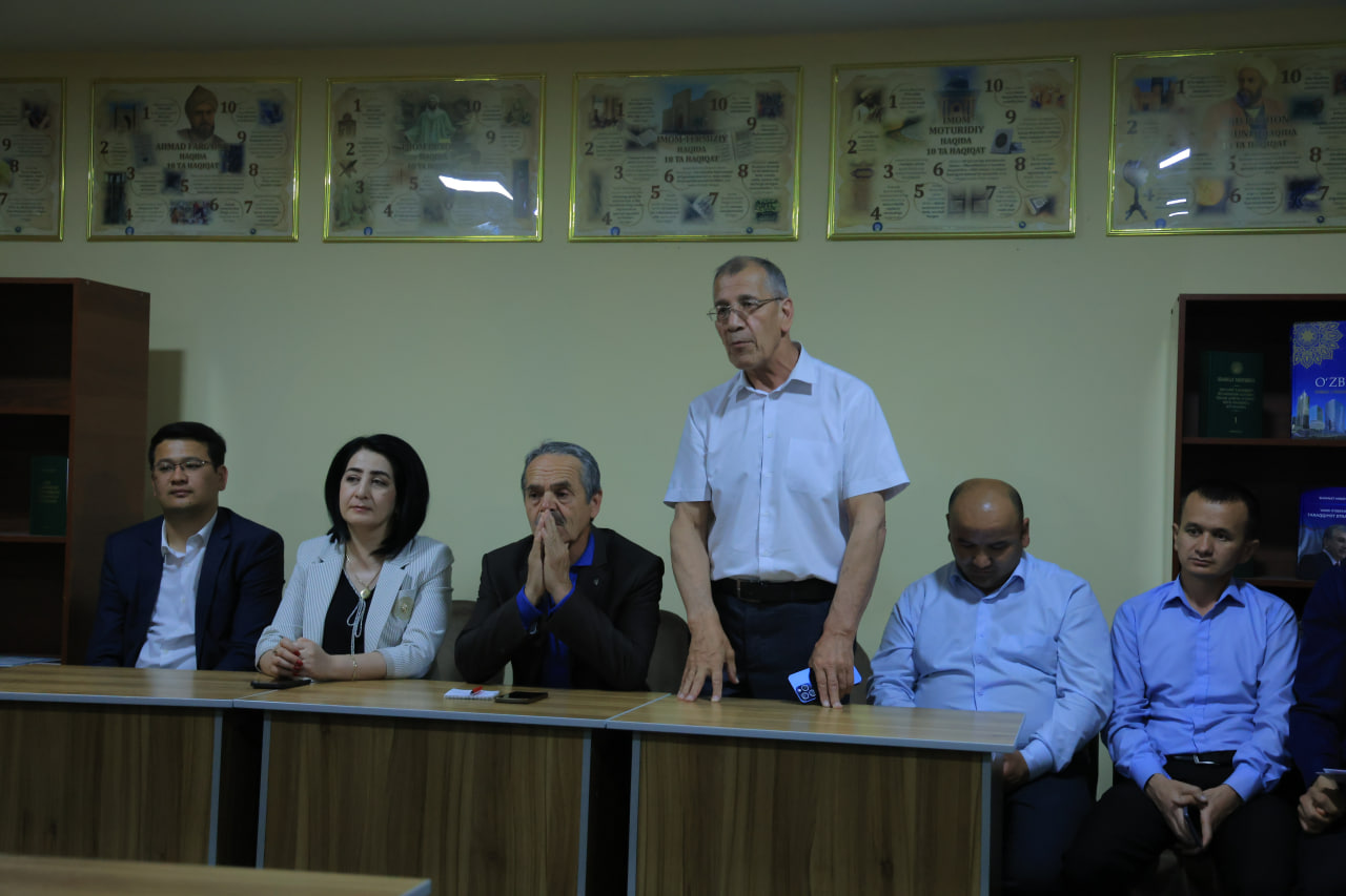 Talabalar turar joyida bank ishi kafedrasi professor-oʻqituvchilari va talabalar oʻrtasida "Uch avlod" uchrashuvi b...