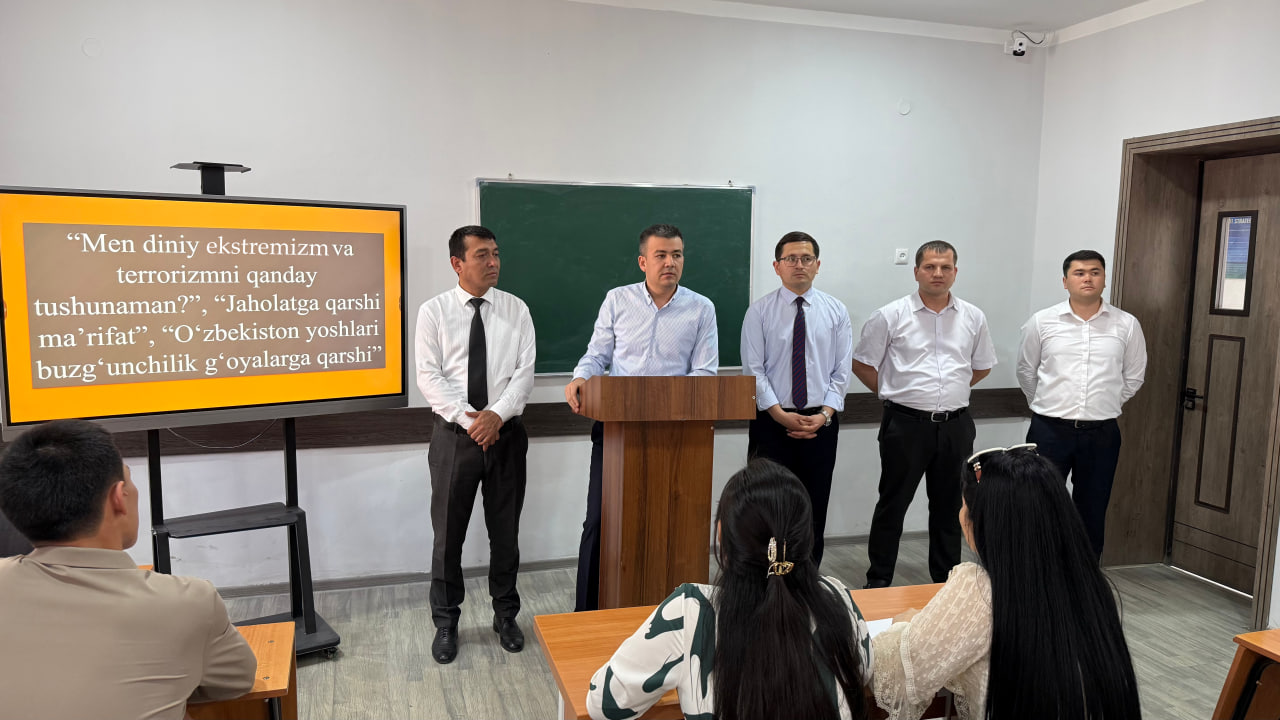 Talabalar radikalizmga qarshi: fikr, san’at va ma’rifat bilan