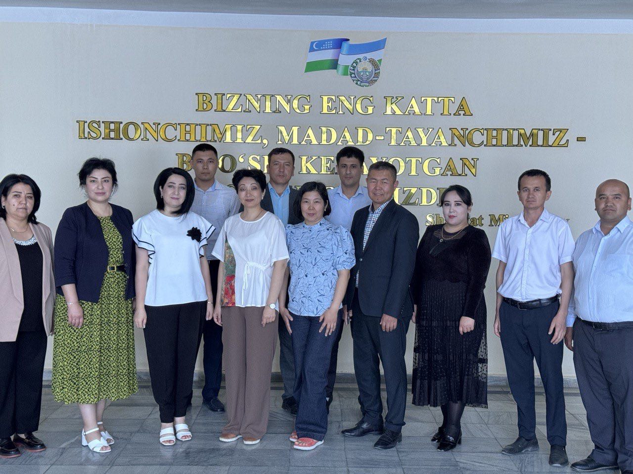 Qirg‘izistonlik professor-o‘qituvchilar Samarqand iqtisodiyot va servis institutida