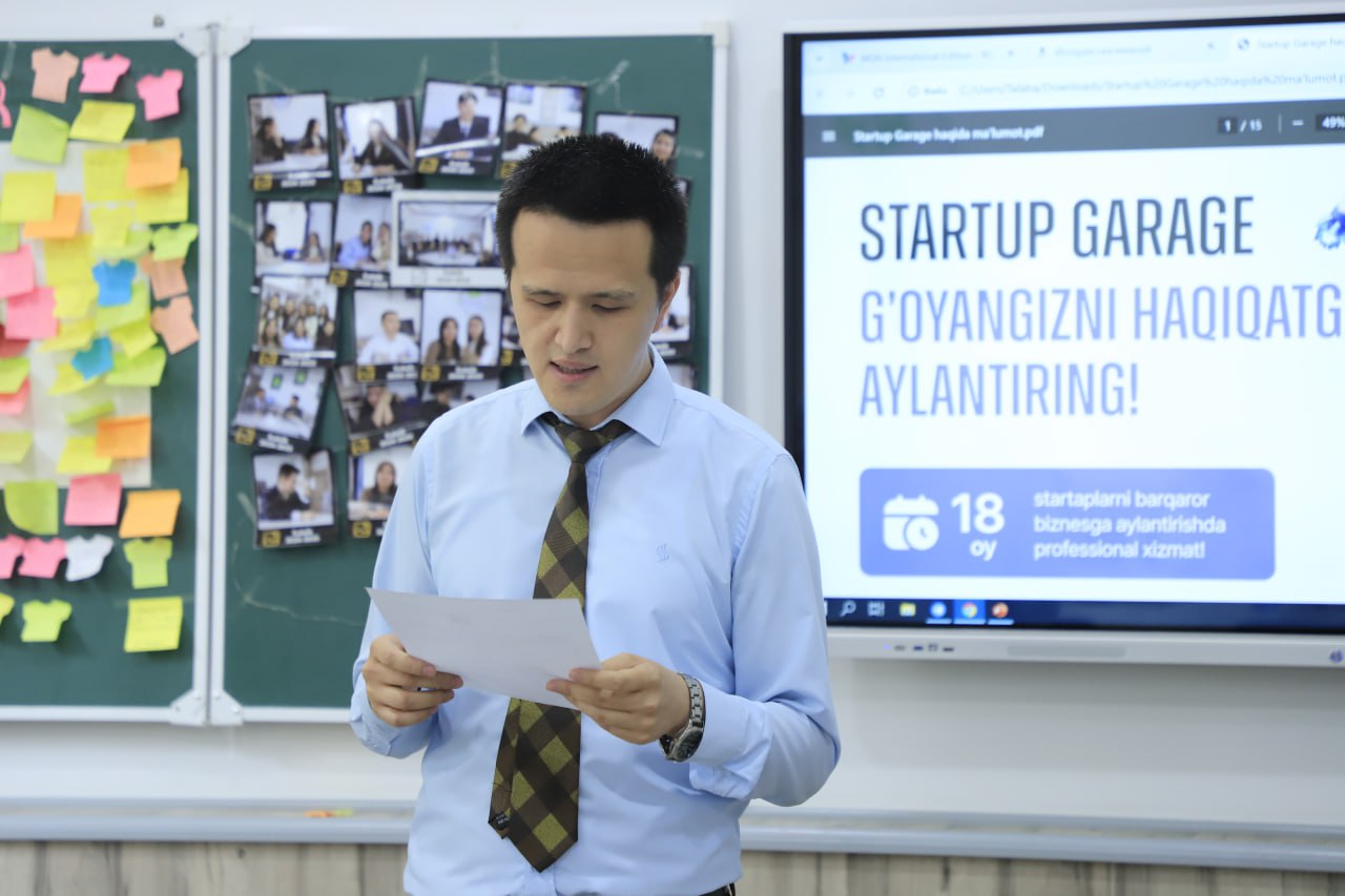 "Investor kunlari" va startap seminar: Samarqand iqtisodiyot va servis institutida innovatsion tashabbuslar qo‘llab...