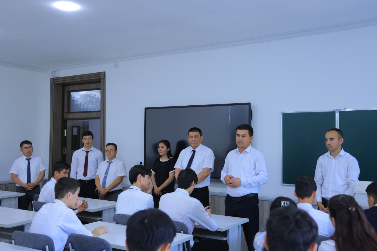 Samarqand iqtisodiyot va servis institutiga akademik litsey bitiruvchilari tashrif buyurdi