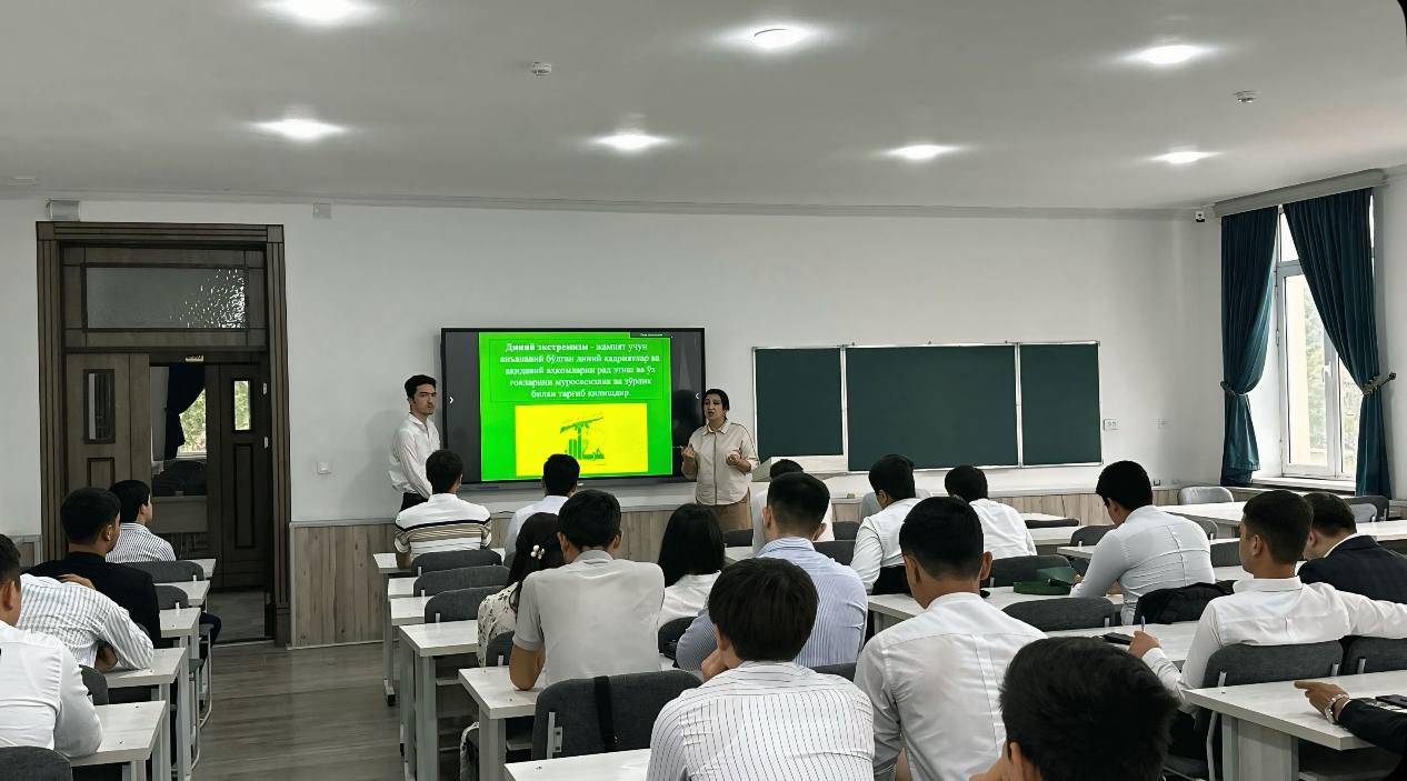 Diniy ekstremizm, terrorizm va zararli oqimlarga qarshi kurash mavzusida davra suhbati o‘tkazildi