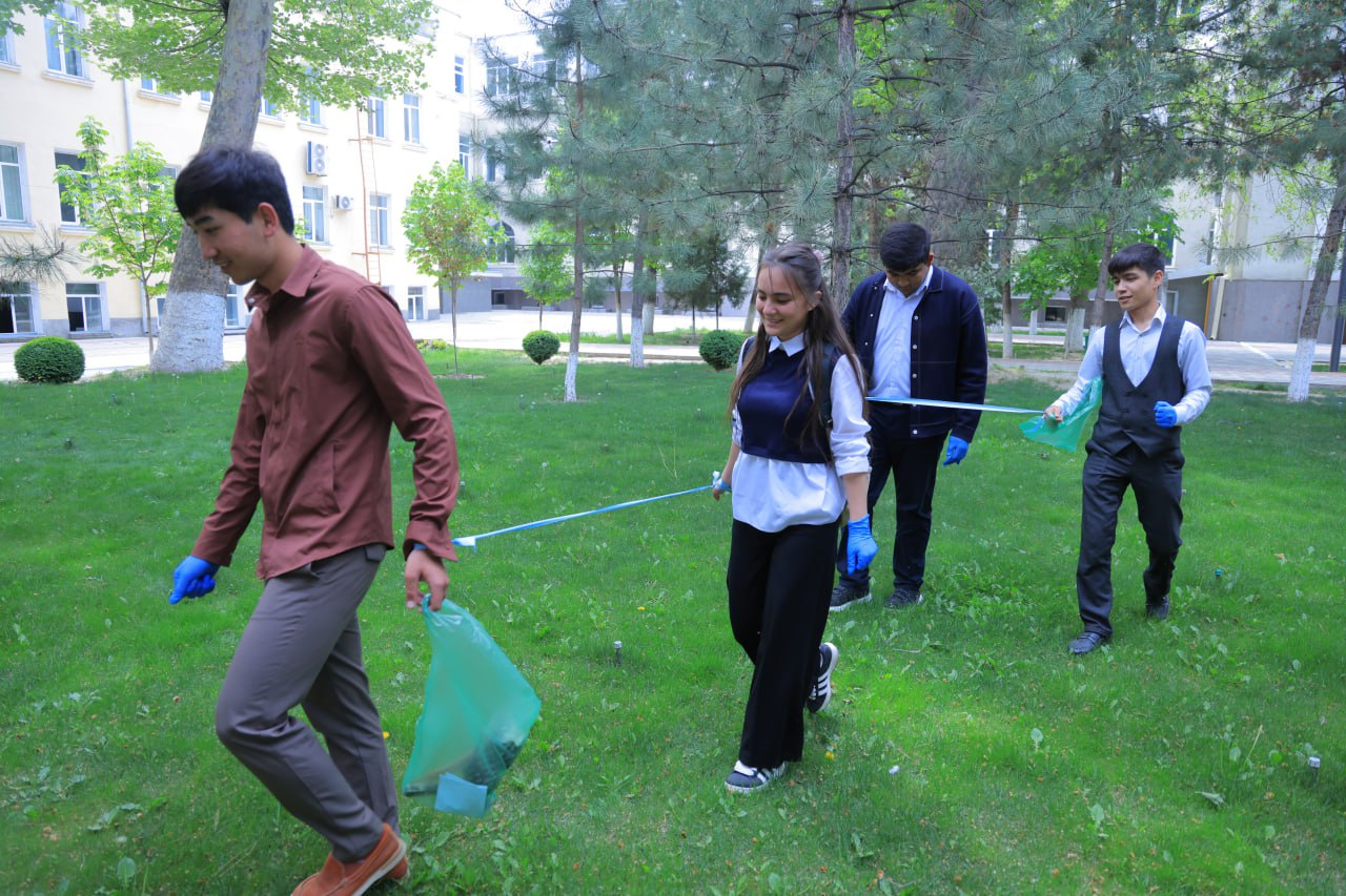 Ekologiyaga oid bilimlar kuni munosabati bilan ekologik kvest bo‘lib o‘tdi