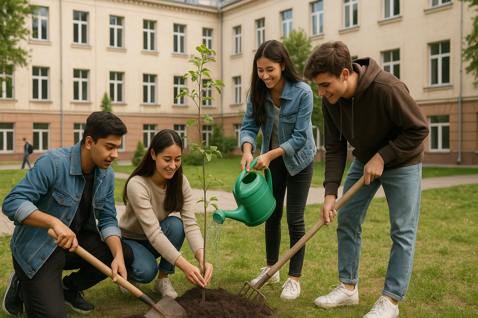 Ko'kalamzorlashtirish - nafaqat go'zallik, balki hayot demak!