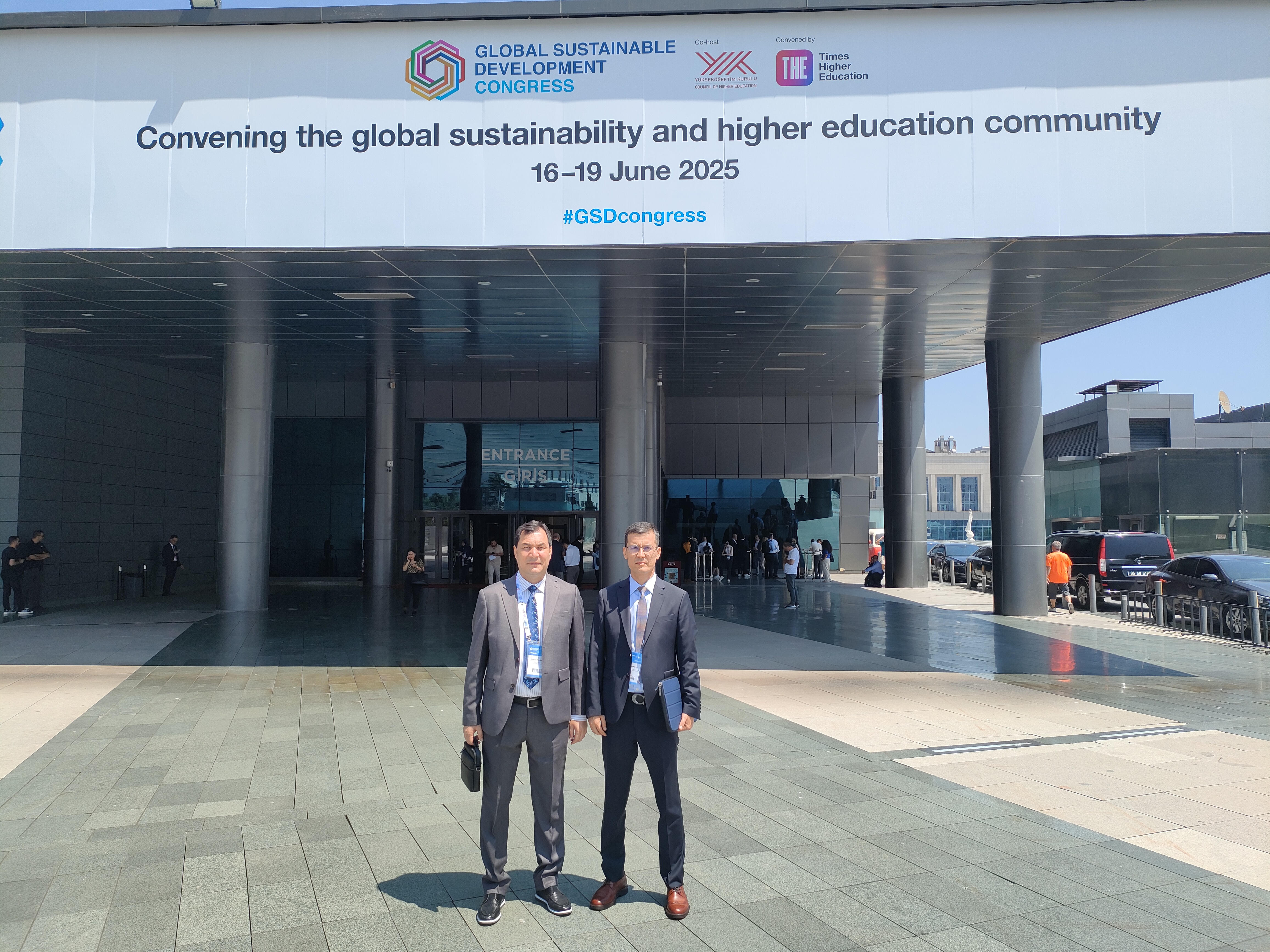 Vakillarimiz Butunjahon Barqaror Rivojlanish Kongressida ishtirok etishmoqda