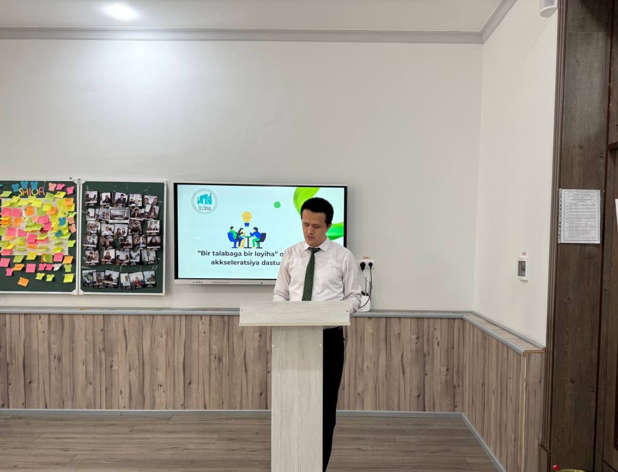 “Bir talabaga – bir loyiha” o‘quv akseleratsiya dasturi doirasida navbatdagi seminar-trening bo‘lib o‘tdi.