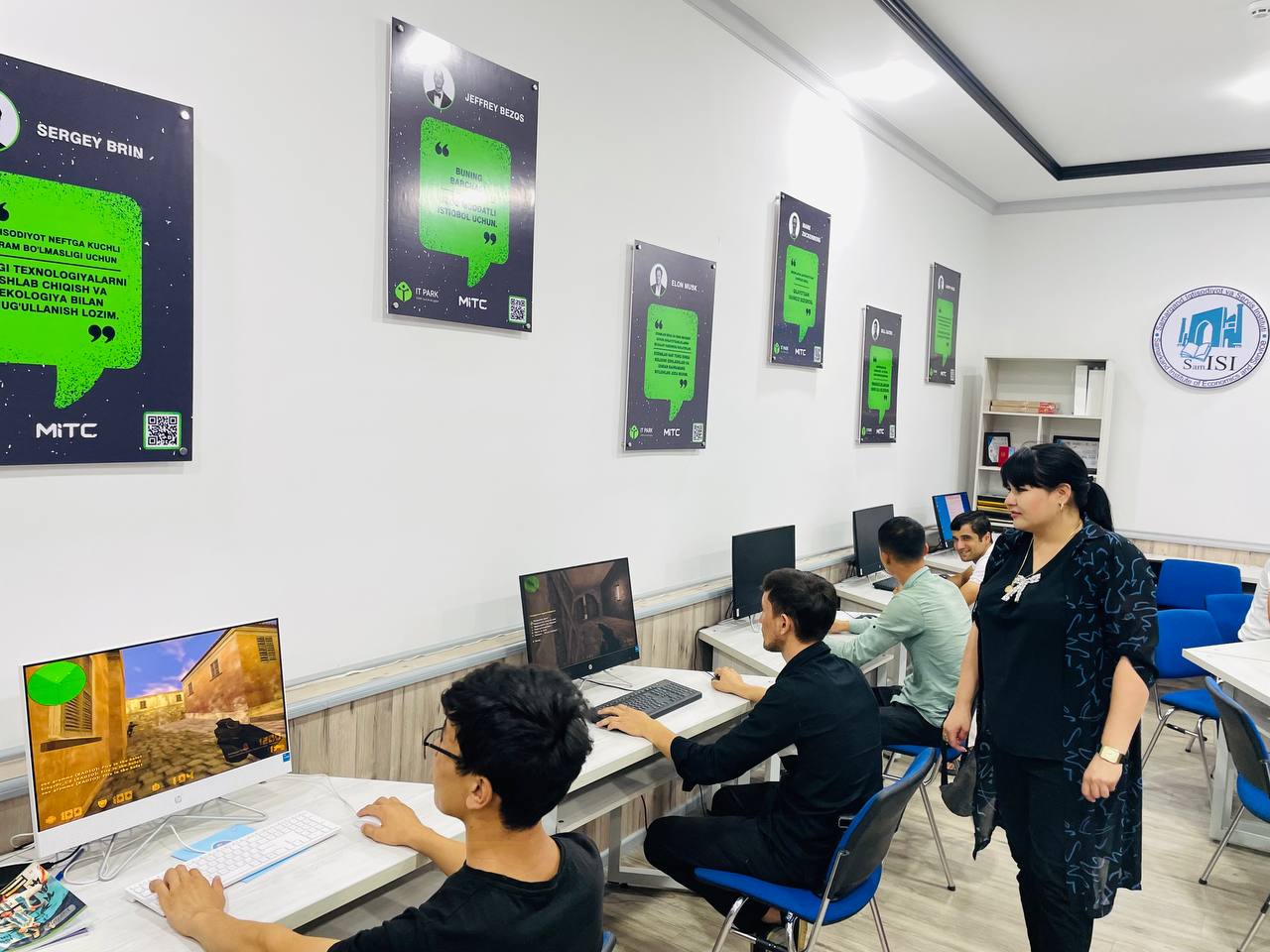 Samarqand iqtisodiyot va servis institutida kibersport bo‘yicha musobaqa o‘tkazildi