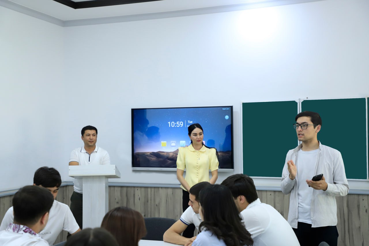 Samarqand iqtisodiyot va servis institutida “Dolzarb 90 kun” loyihasi doirasida zakovat intellektual oʻyini boʻlib oʻtdi