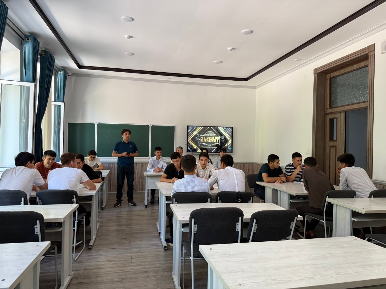 “Dolzarb 90 kun” loyihasi doirasida “Zakovat” intellektual o‘yini bo‘lib o‘tdi