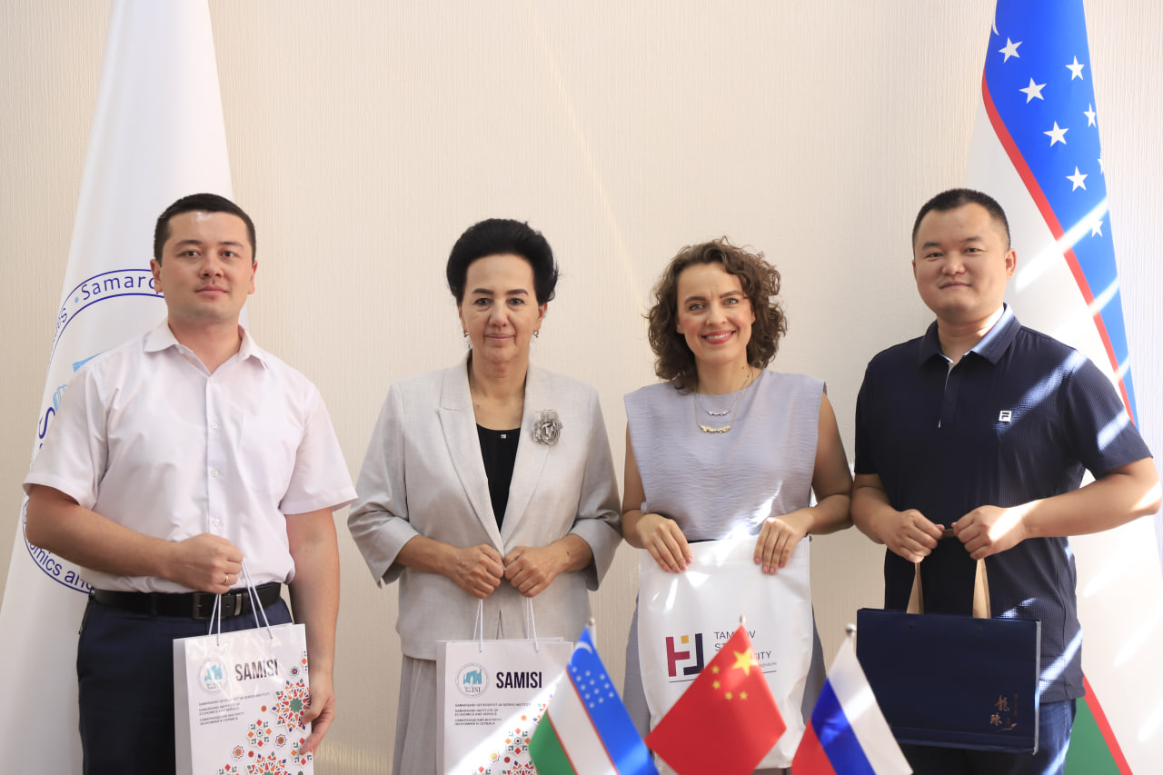 Institutda xalqaro hamkorlik boʻyicha uchrashuv tashkil etildi