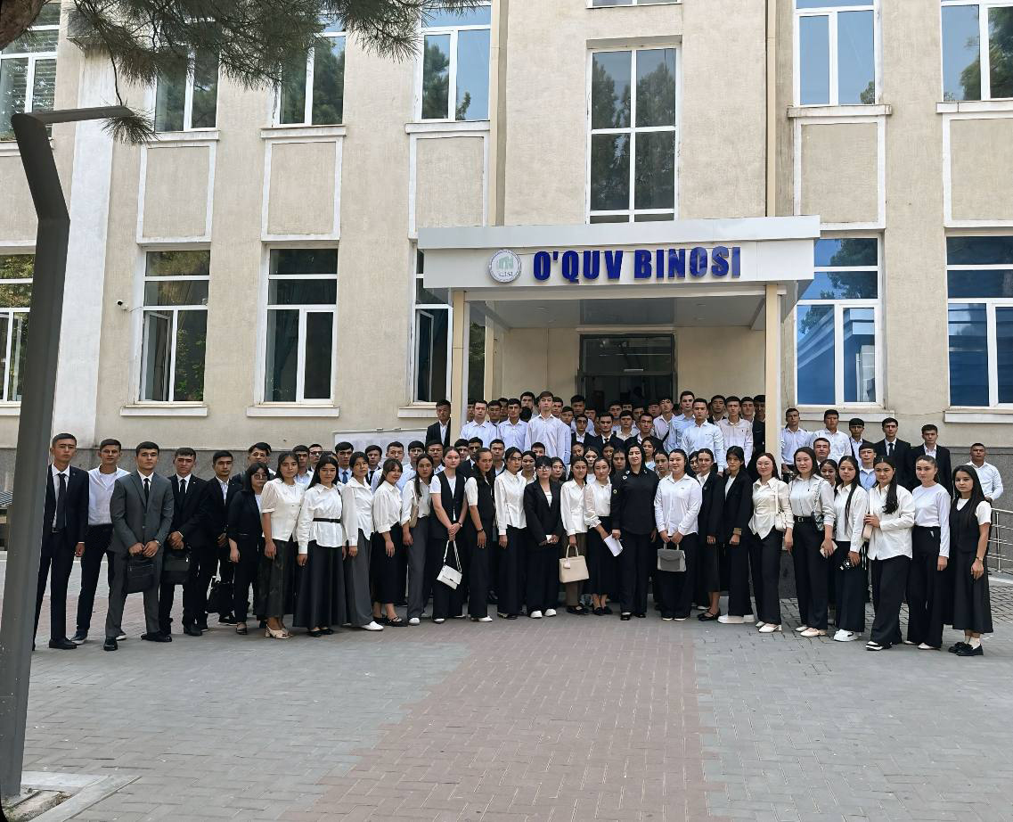 Birinchi kurs maktabi: Iqtisodiyot fakulteti talabalari institut boʻylab ekskursiya qilishdi