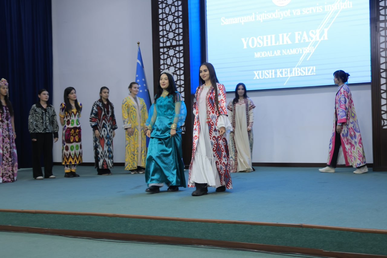 Servis fakultetida “Yoshlik fasli” modalar namoyishi tashkil etildi