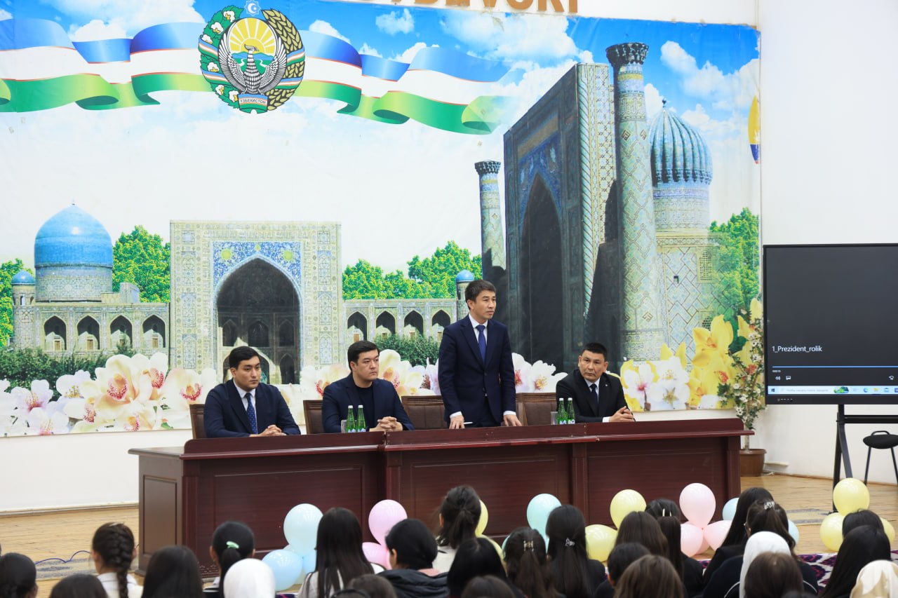 O‘quvchilarga “El-yurt umidi” jamg‘armasi haqida ma’lumot berildi