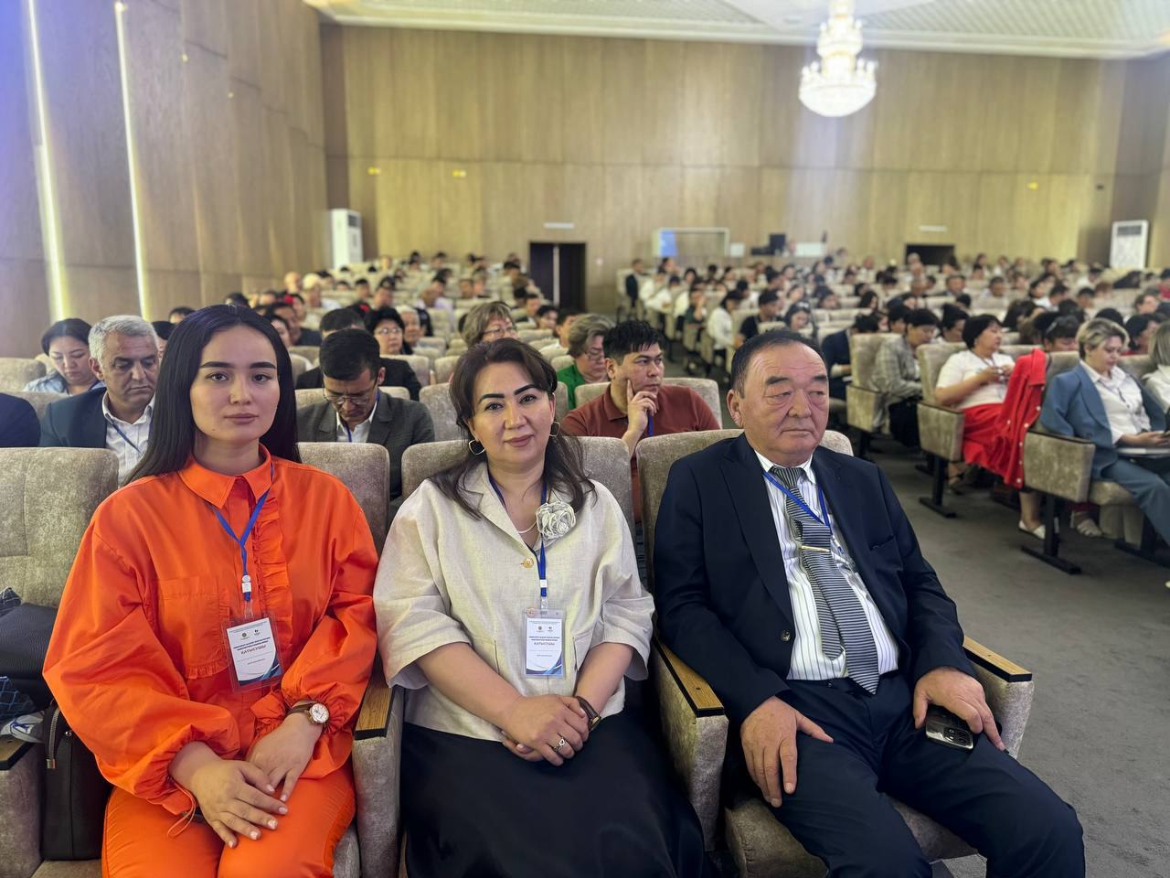 Representatives of the Samarkand institute of economics and service are participating in the 5th International Pedagogical Forum taking place in Kazakhstan